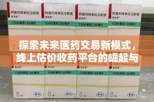 周口探索未来医药交易新模式，线上估价收药平台的崛起与变革