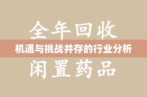 周口机遇与挑战并存的行业分析