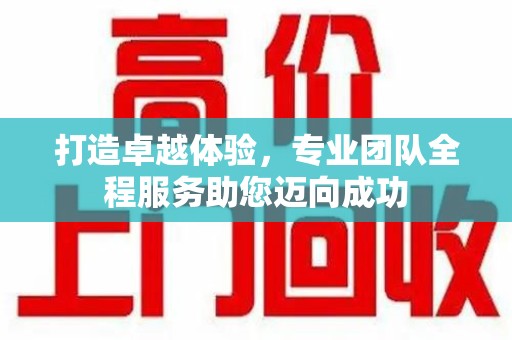 周口打造卓越体验，专业团队全程服务助您迈向成功